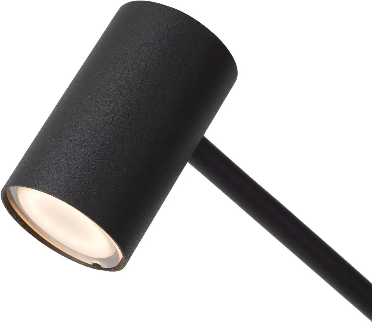 Lucide Tipik Oplaadbare Bureaulamp 3W - Zwart