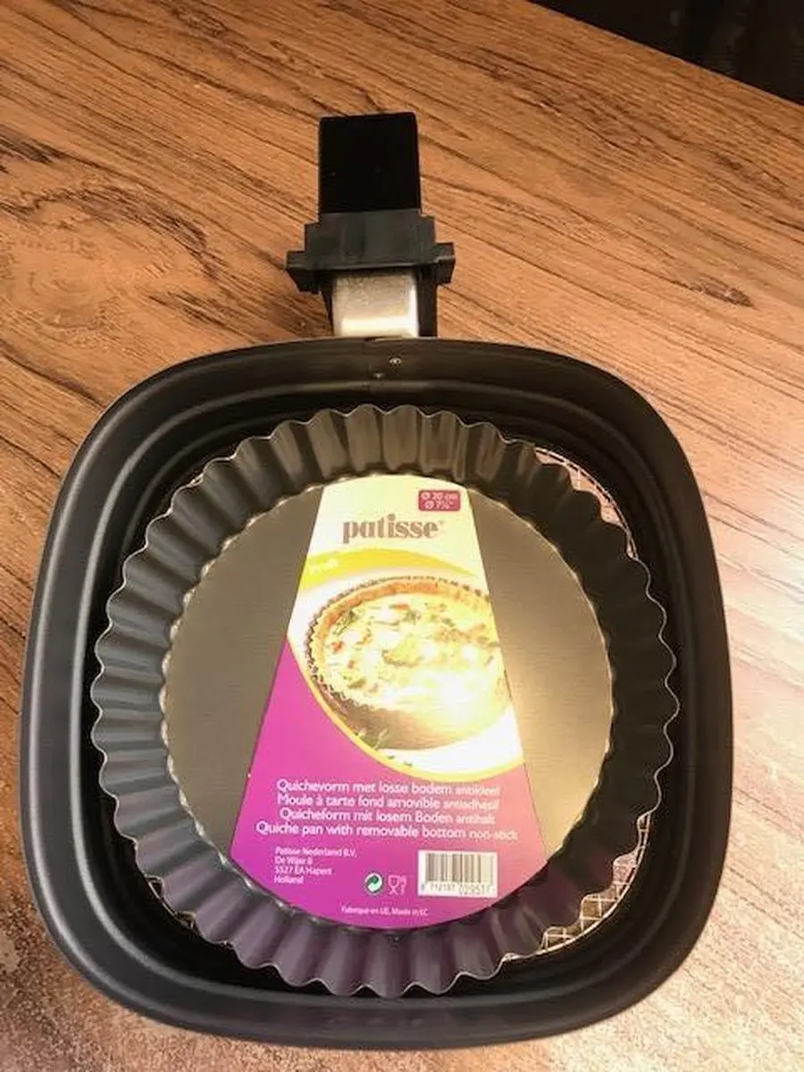 Patisse Quichevorm Profi Losse Bodem 20cm - Grijs