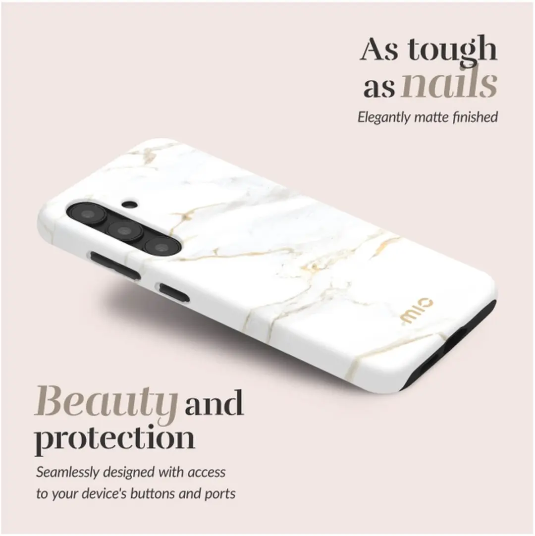 Mio Hoesje Samsung Galaxy A17 MagSafe - Wit Marble MIOWMA175G