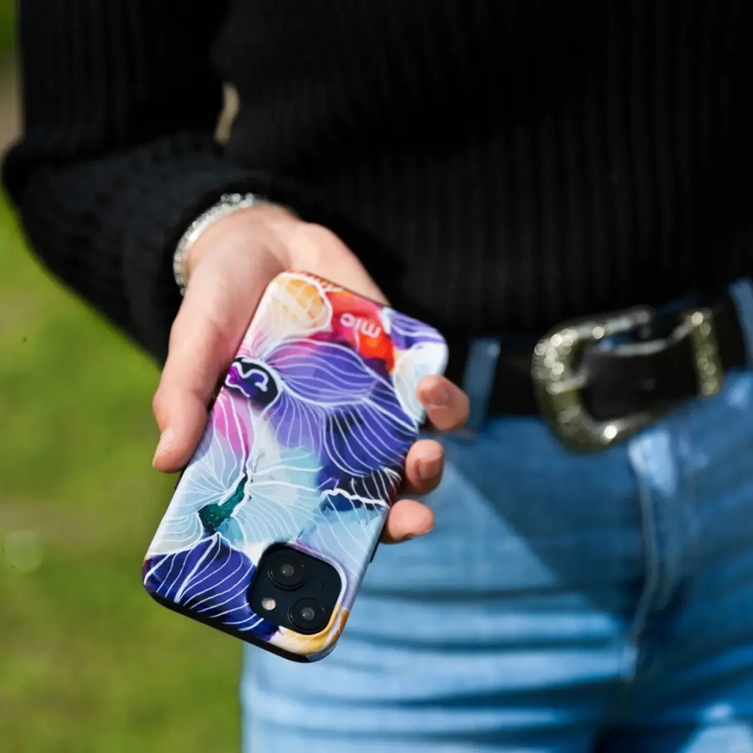 Mio MagSafe Hoesje Samsung Galaxy A35 - Flowers