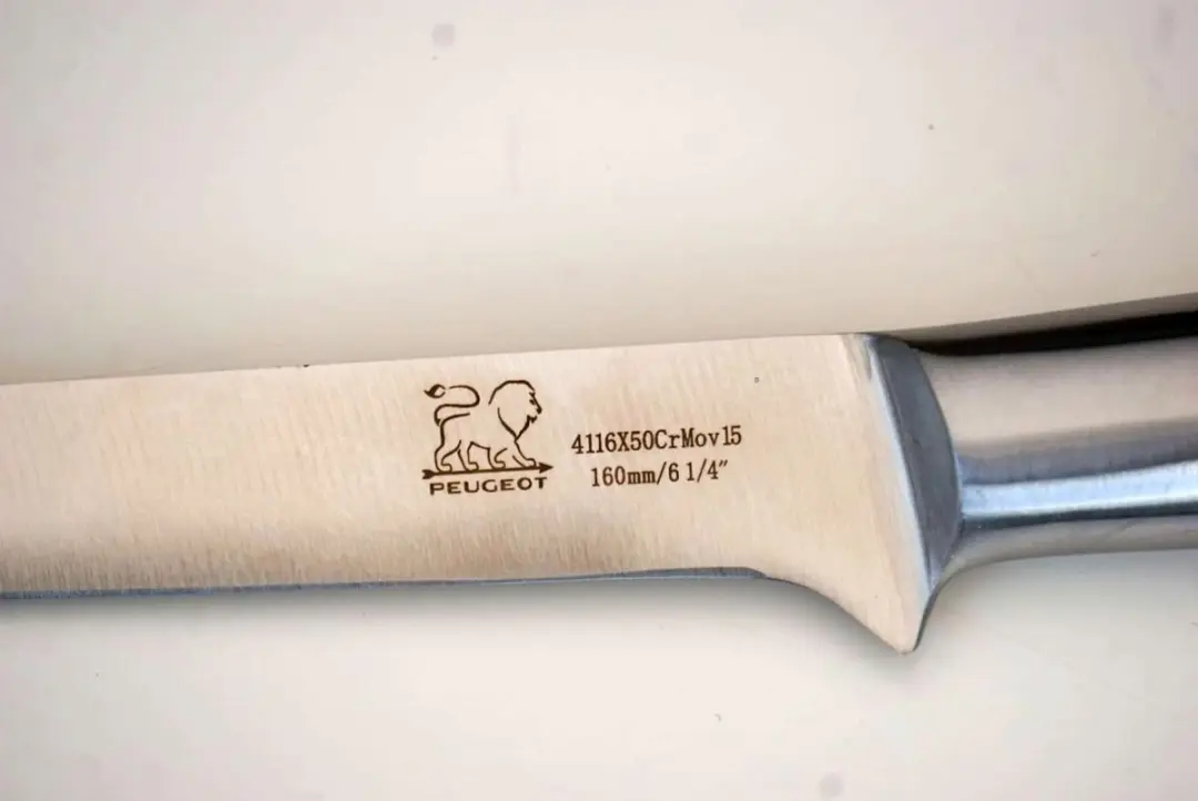 Peugeot Fileermes 16cm - Zilver