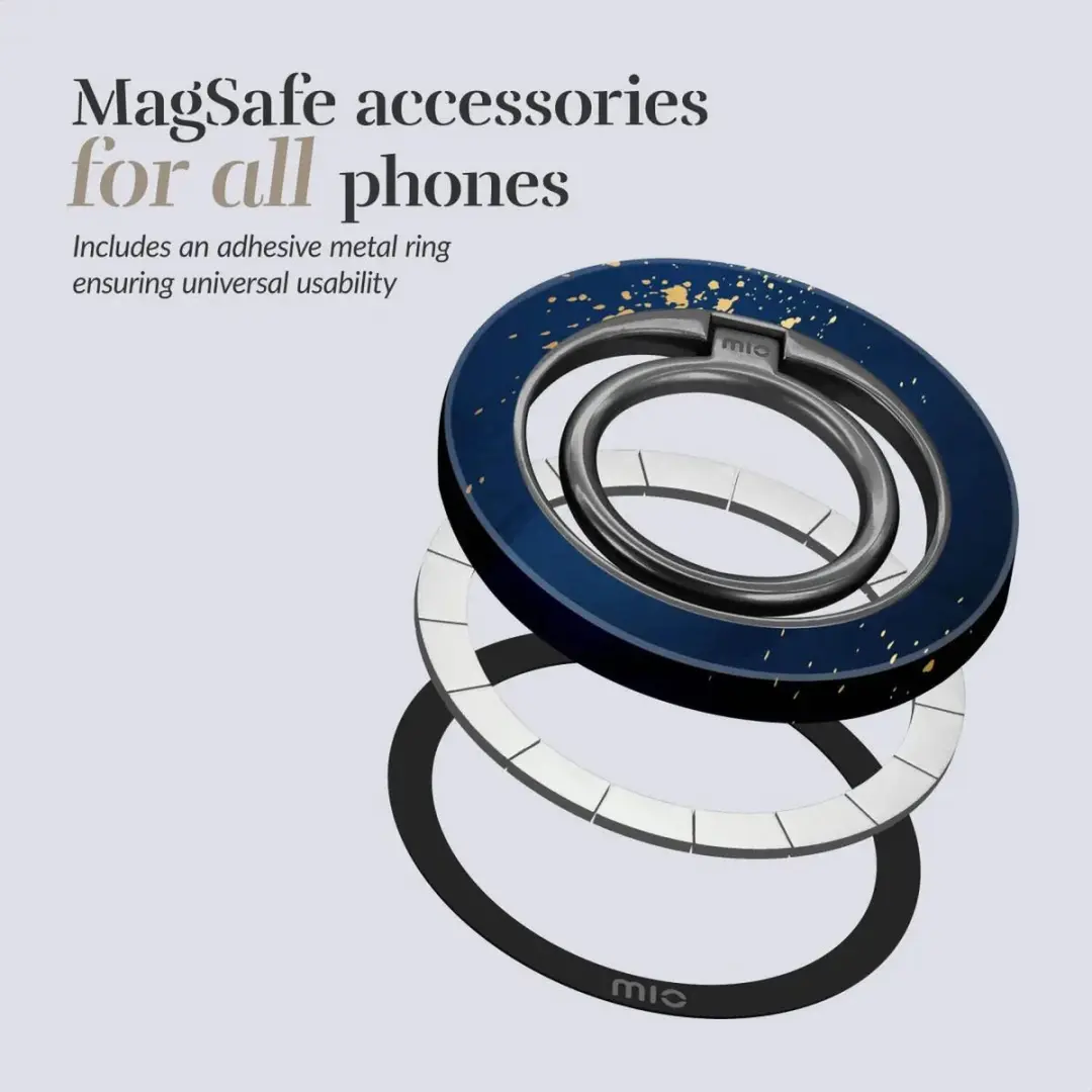 Mio Ring Holder MagSafe Midnight Sparkle - Universeel - MIOMCSRMS