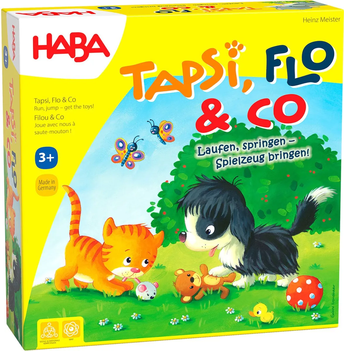 Haba Tapsi, Flo en Co Bordspel - 2-4 Spelers - 3+ Jaar