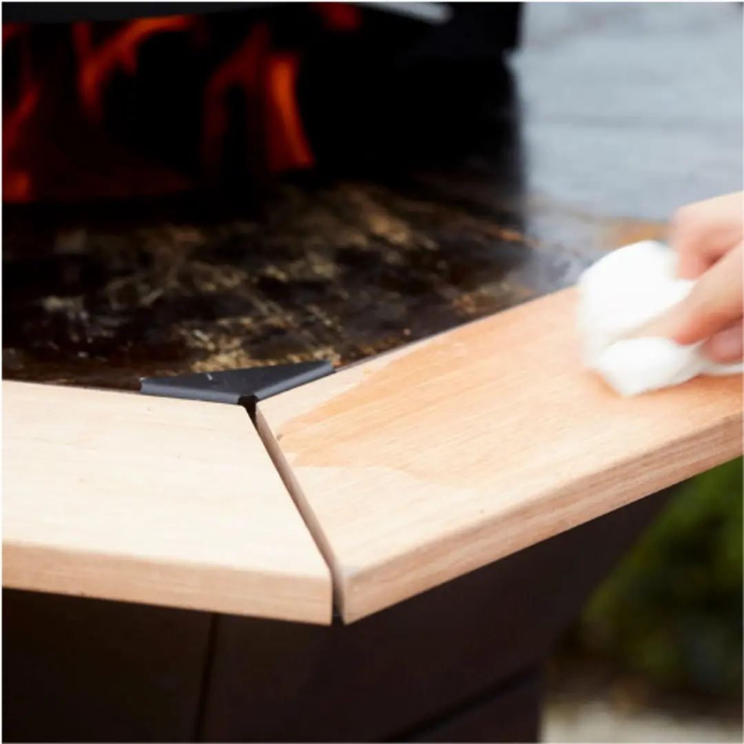 Barbecook Nestor Zijtafels 96961 - Houtkleur
