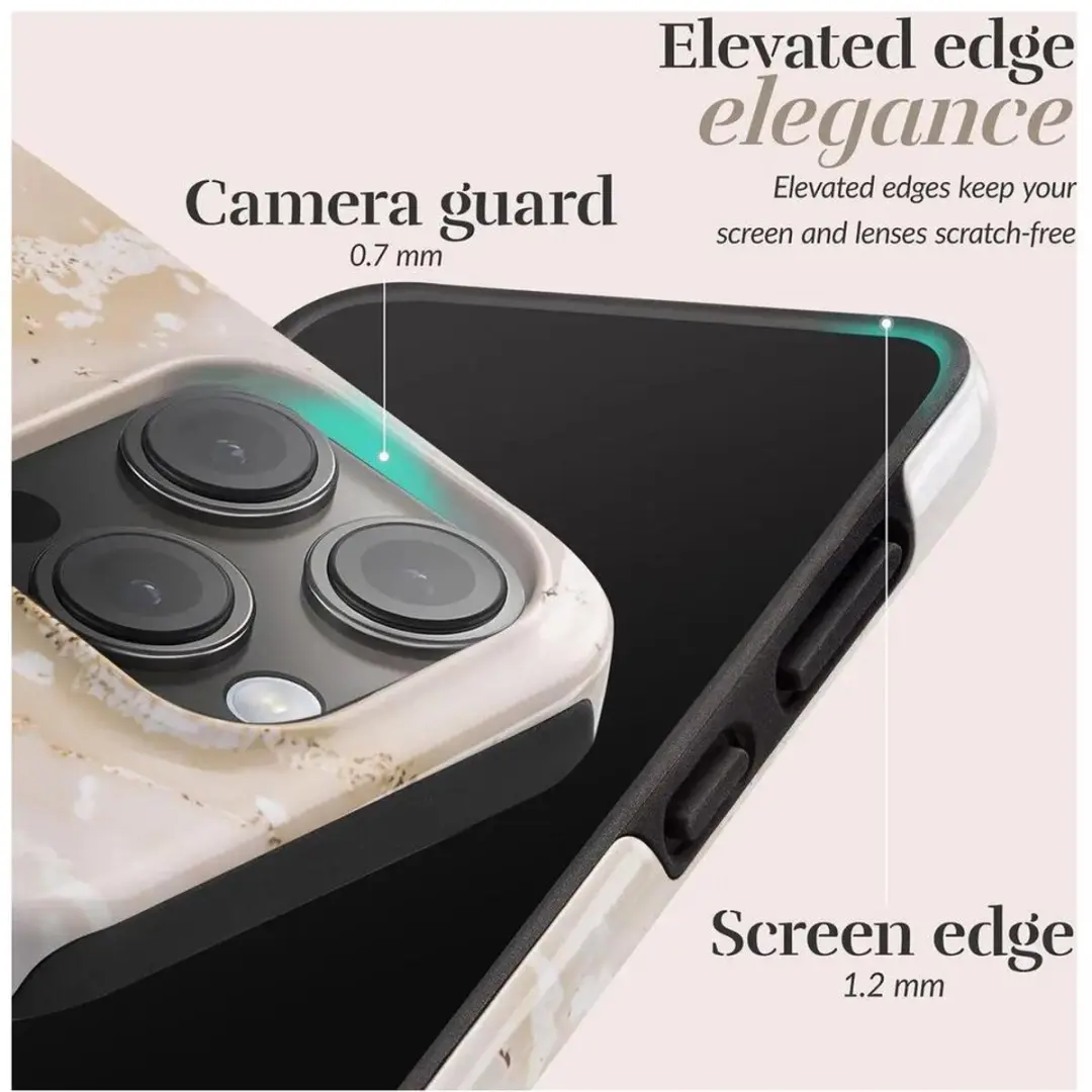 Mio by Mobilize iPhone 16e Hoesje Gold Marble - MagSafe
