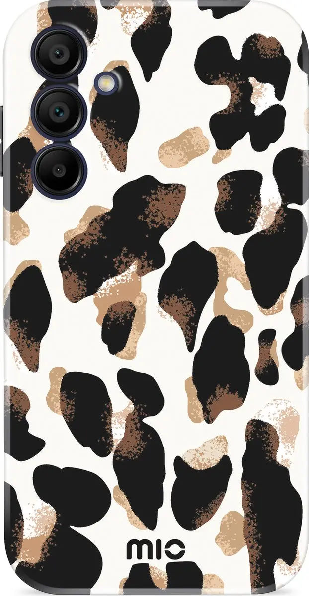 Mio MagSafe Samsung Galaxy A15 Hoesje - MIOSPA155G - Leopard