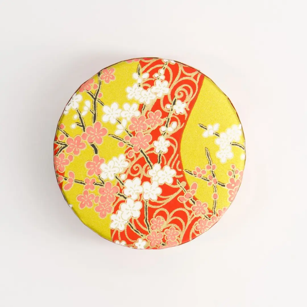 Tokyo Design Studio Matcha met Ume Thee Container - 30g - Geel