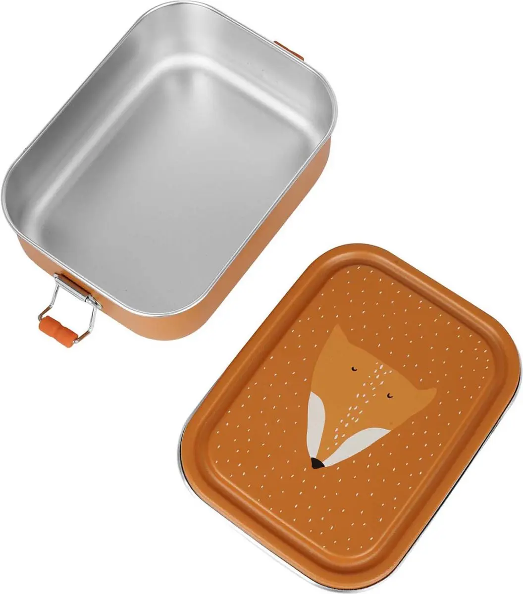 Trixie Mr. Fox RVS Broodtrommel 800ml - Multi Color