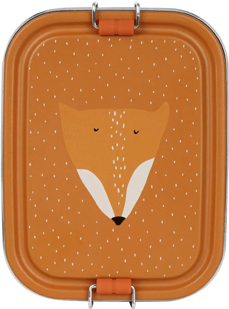 Trixie Mr. Fox RVS Broodtrommel 800ml - Multi Color