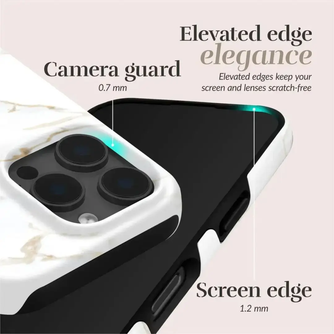 Mio by Mobilize iPhone SE/8 Hoesje MIOWMIPHSE22 - Wit Marble