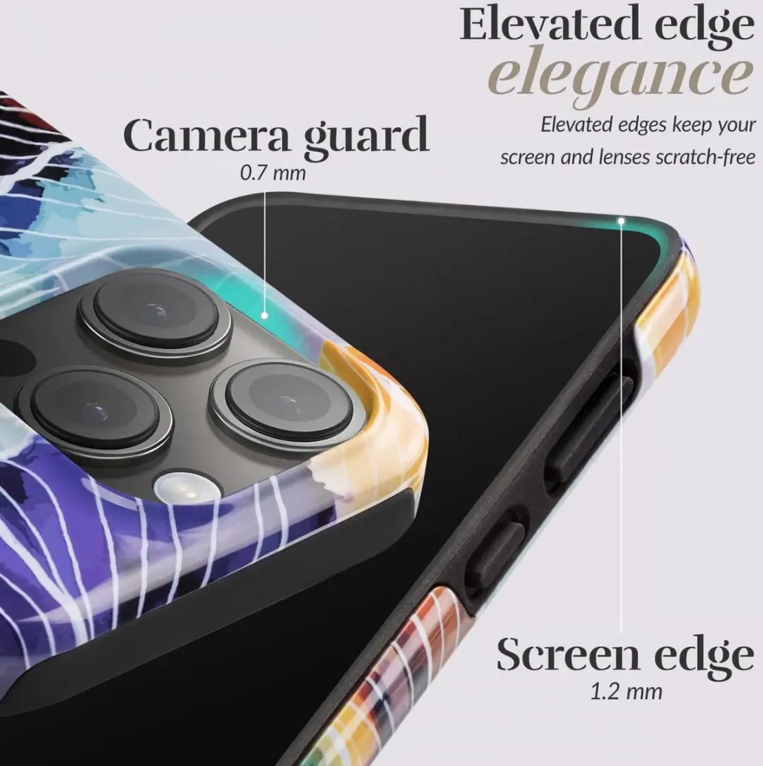 Mio by Mobilize iPhone 16 Pro Hoesje Flowers - MagSafe