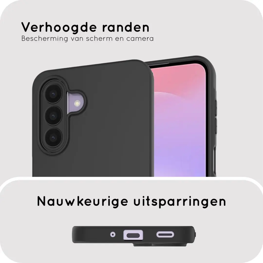 Just in Case Galaxy A27 Siliconen Hoesje MSA2869ZC1 - Zwart