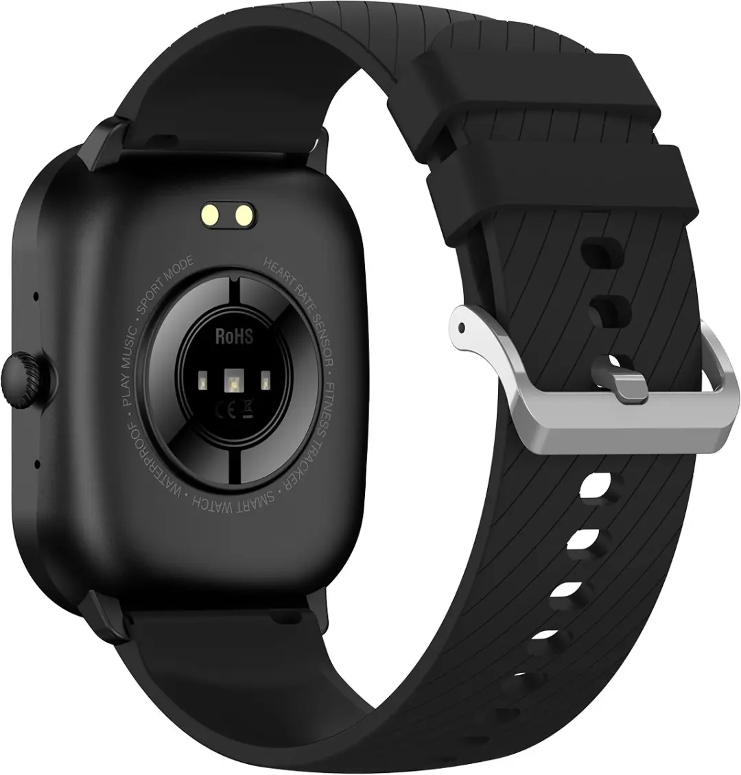 Denver SWC187B Smartwatch - 1.43" AMOLED - Hartslagmeter - Zwart