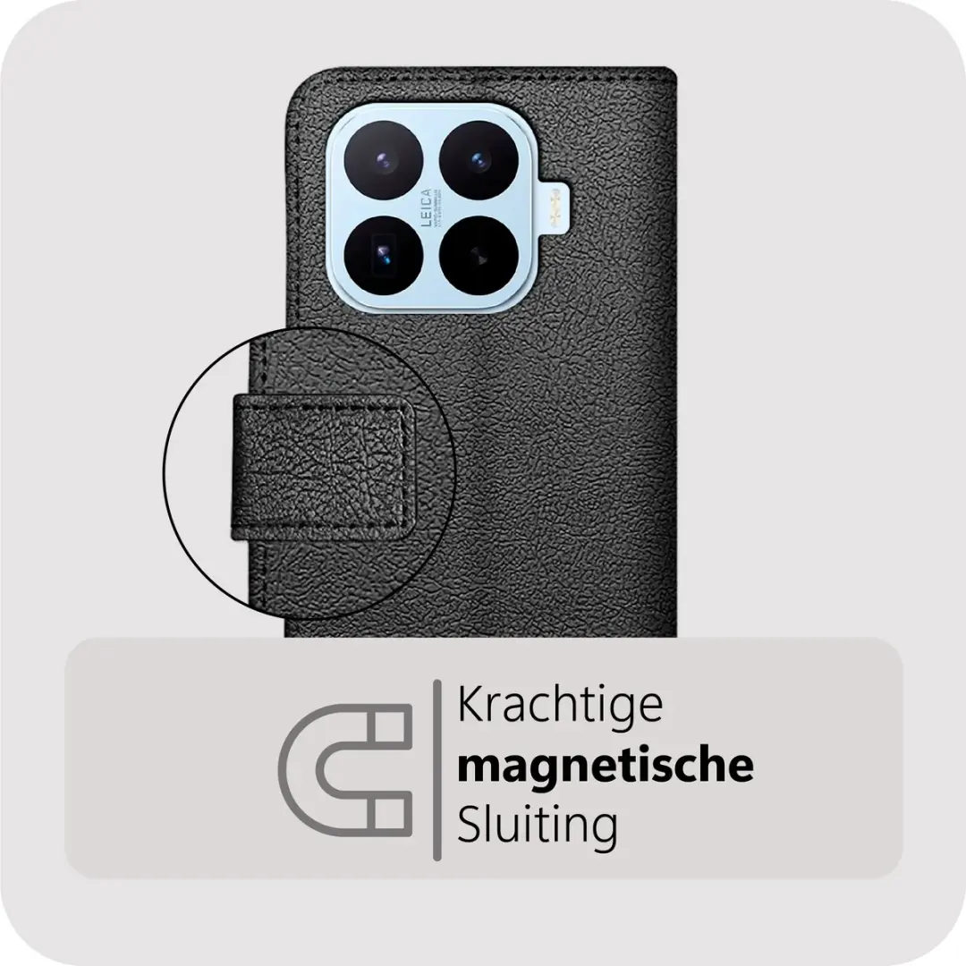 Just in Case Bookcase Classic Hoesje Xiaomi 17T MXM2912CW1 - Zwart