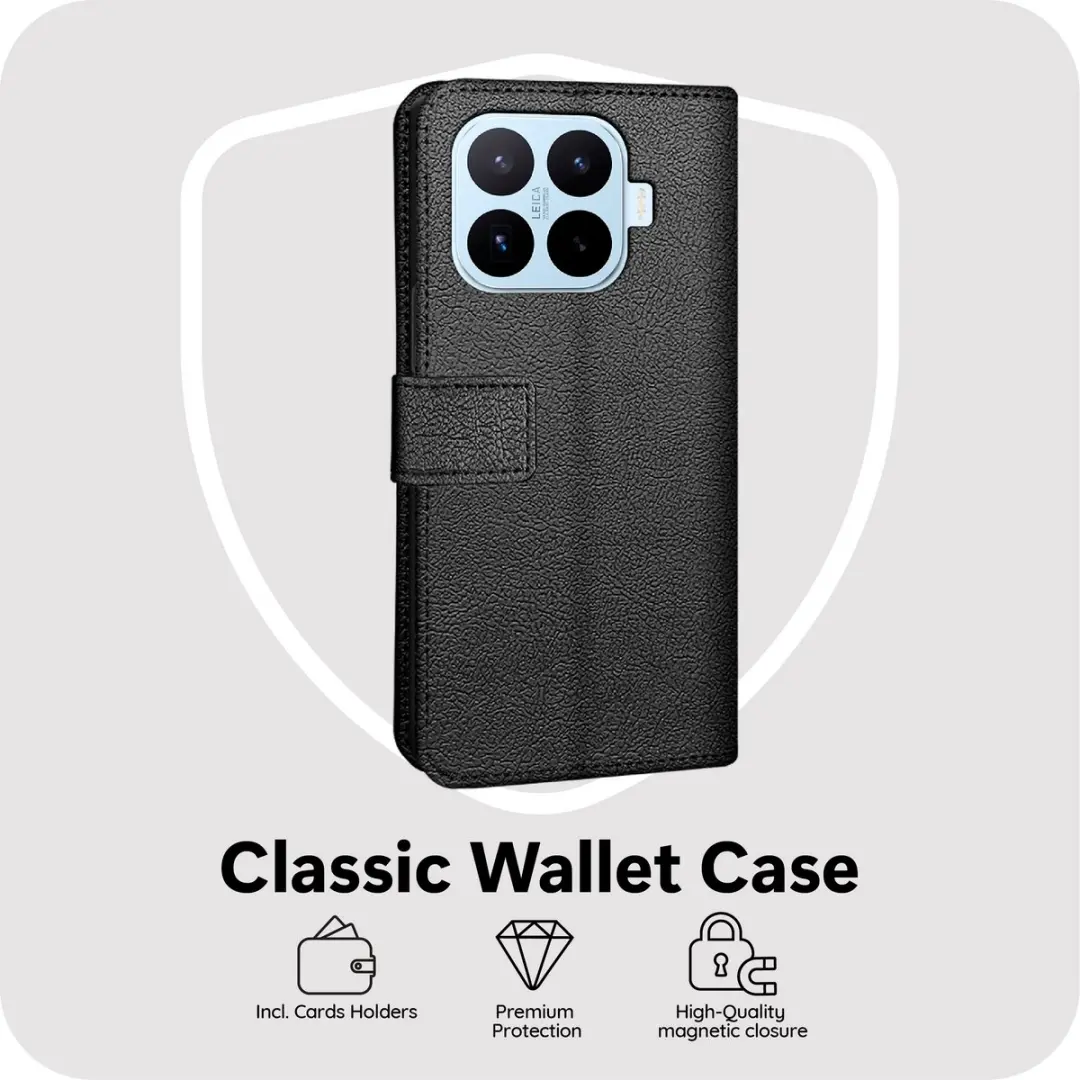 Just in Case Bookcase Classic Hoesje Xiaomi 17T MXM2912CW1 - Zwart