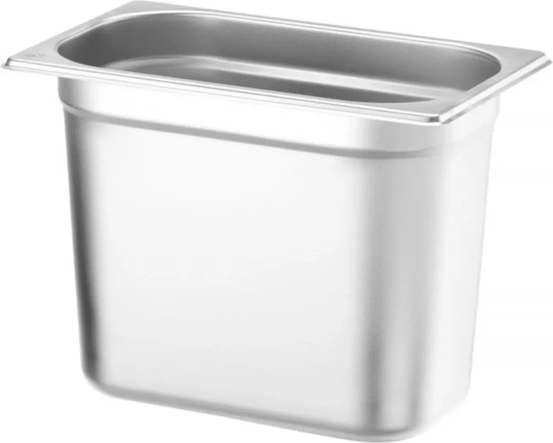HENDI GN-container 1/4 Budget Line 5,5L - 265x162x200mm - Zilver