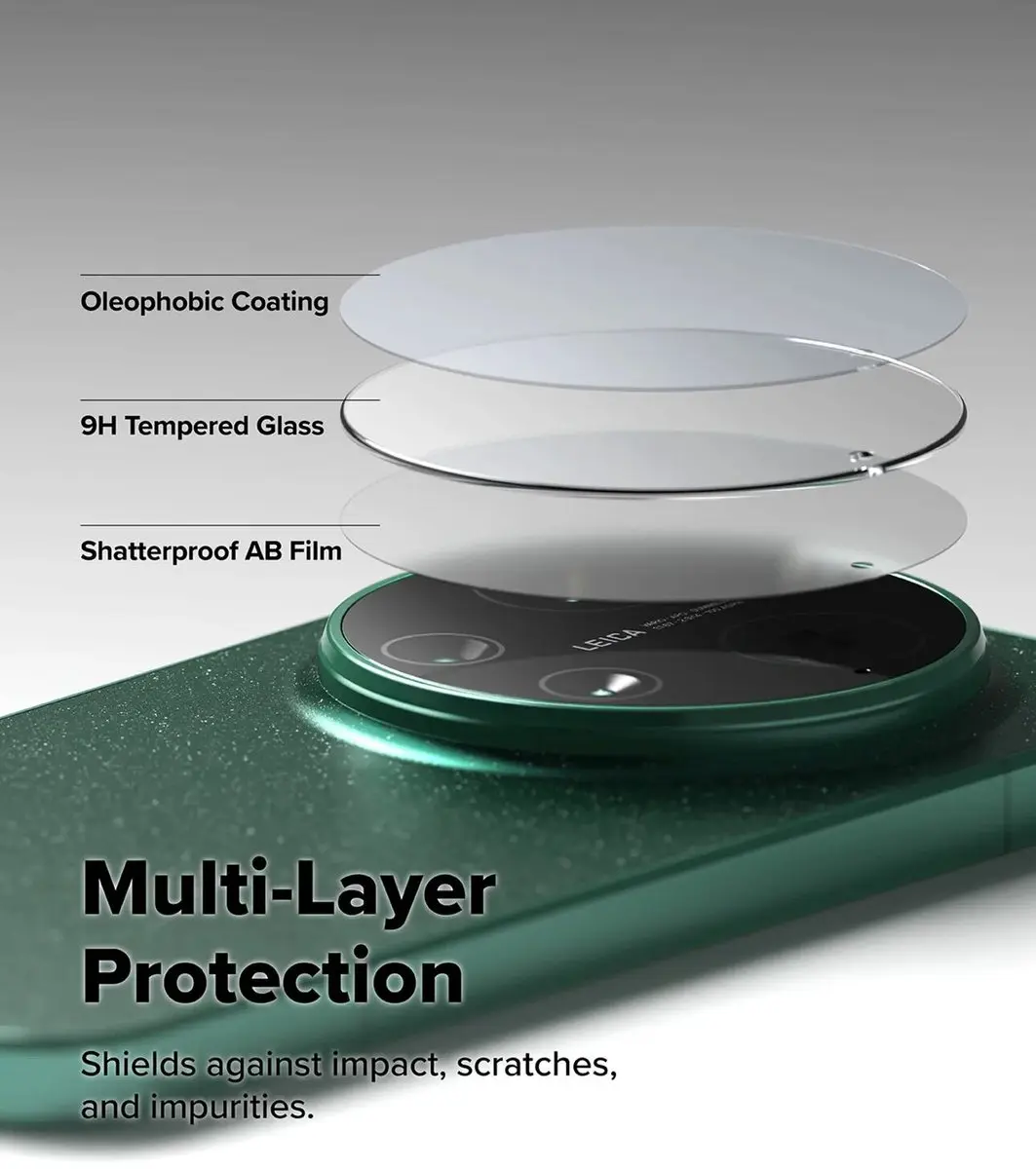 Ringke Tempered Glass voor Xiaomi 17 Ultra - 2 Stuks