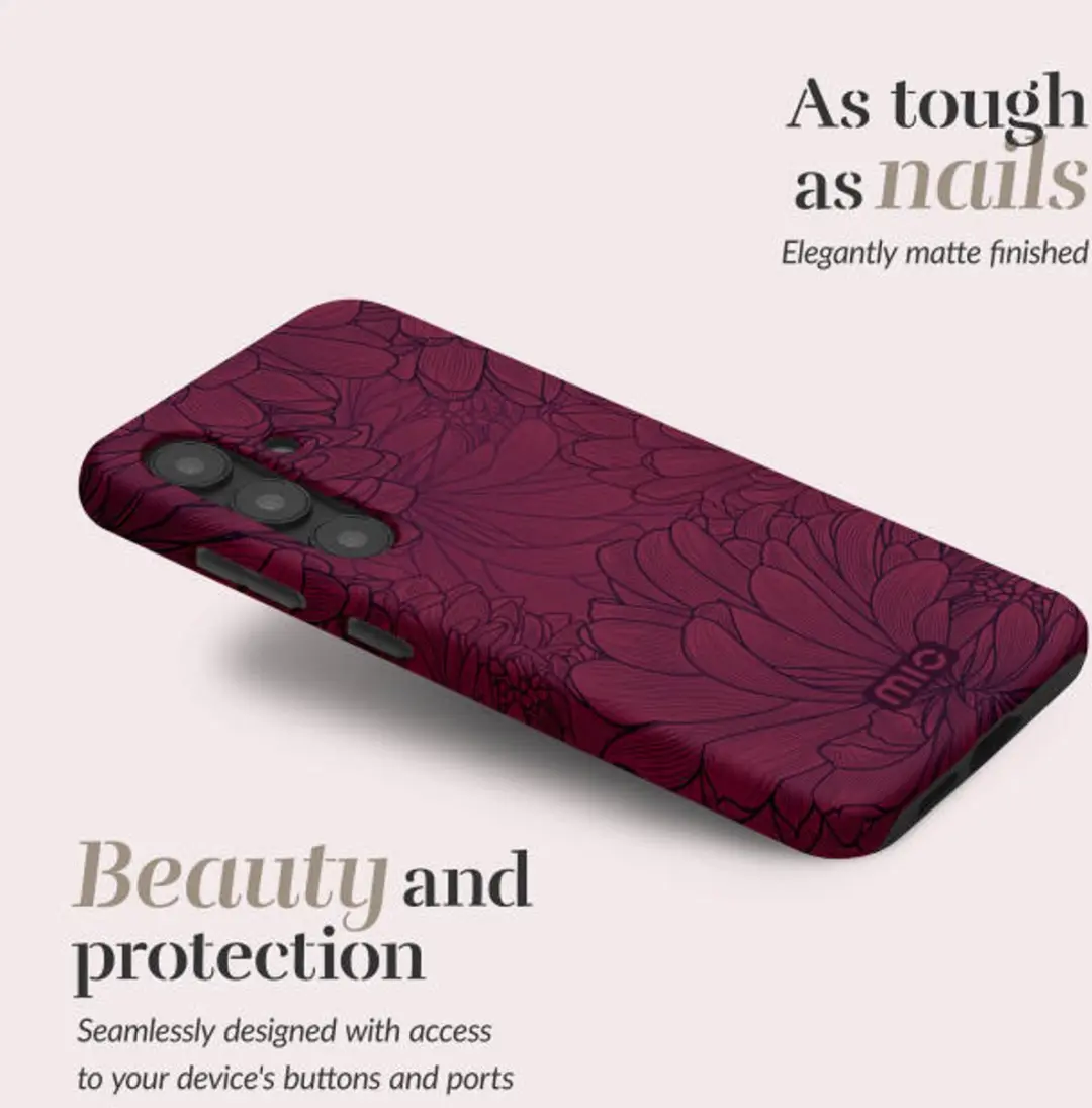 Mio by Mobilize Hoesje MIOBBS25E5G - Samsung Galaxy S25 Edge - Rood