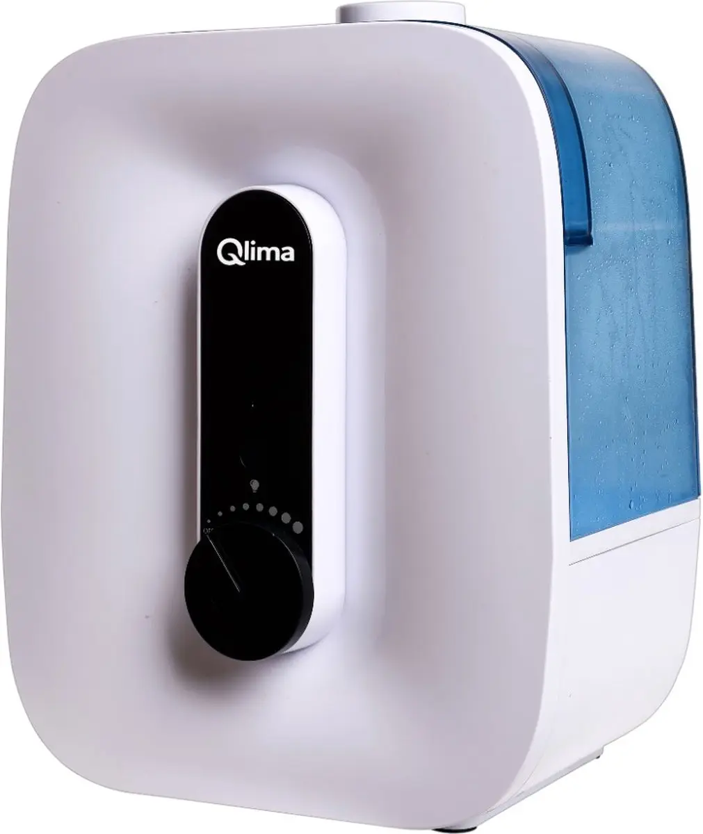 Qlima H 408 Luchtbevochtiger 5.6L - Wit/Blauw - afbeelding 6 van 6