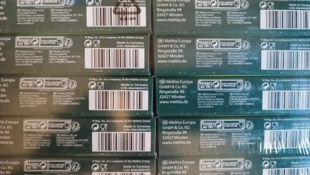 Melitta Koffiefilter Nr.1 94mm - 800 Stuks (8x100)
