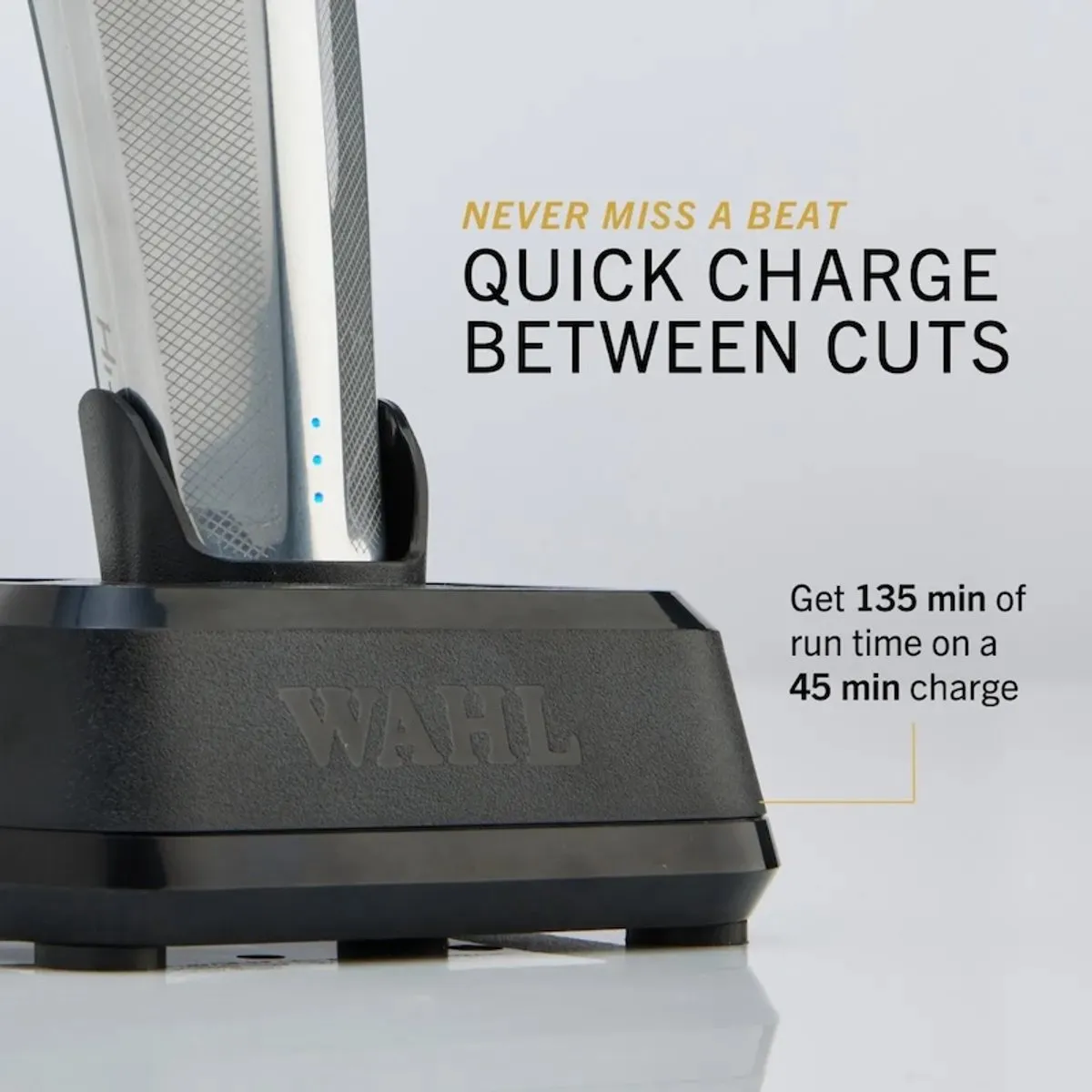 Wahl Hi-Viz Trimmer - Draadloos - Lichtgewicht - Zilver