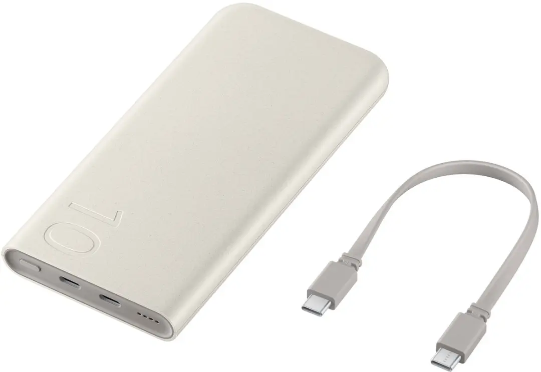 Samsung Powerbank EB-P3401XUEGWW - 10.000mAh - 25W - 2x USB-C - Beige