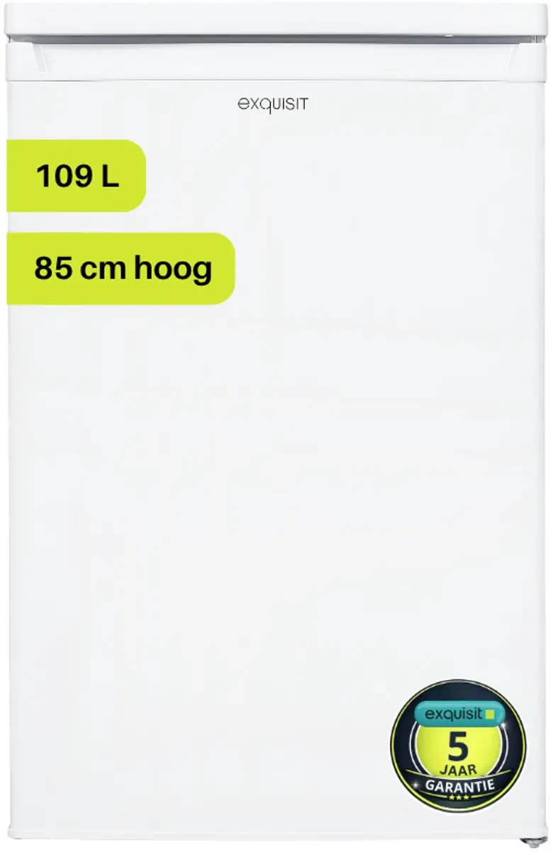 Exquisit KS16-4-E-040EW Tafelmodel Koelkast 109L