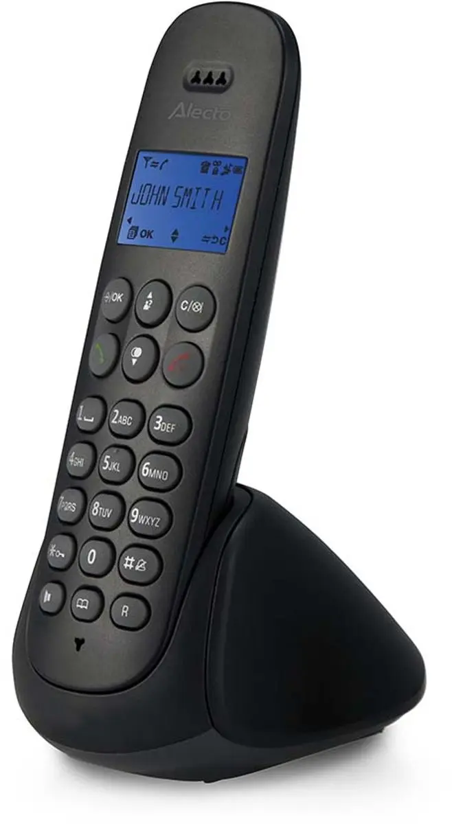 Alecto PDX-300 DECT Telefoon - 50 Contacten - Zwart