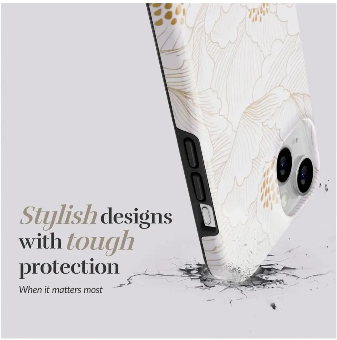 Mio MagSafe iPhone 14 Pro Hoesje - Wit Goud - afbeelding 6 van 6
