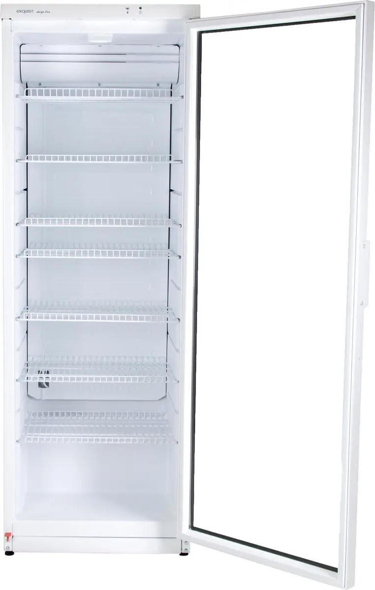 Exquisit GKS350-1-GT-280DW Horeca Koelkast 350L - 6 Plateaus - Wit