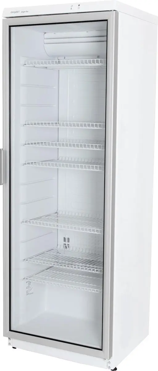 Exquisit GKS350-1-GT-280DW Horeca Koelkast 350L - 6 Plateaus - Wit