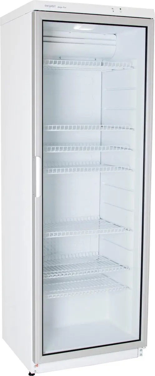 Exquisit GKS350-1-GT-280DW Horeca Koelkast 350L - 6 Plateaus - Wit