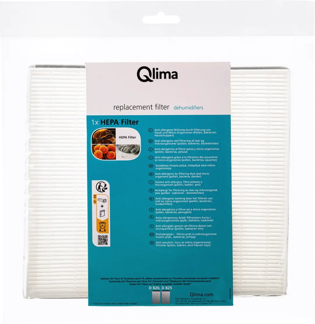 Qlima HEPA Filter D 82x