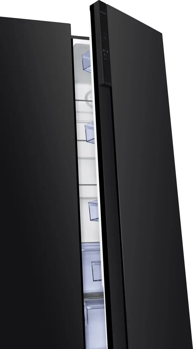 Frilec BONNSBS-630-040CB Amerikaanse Koelkast 532L - Zwart
