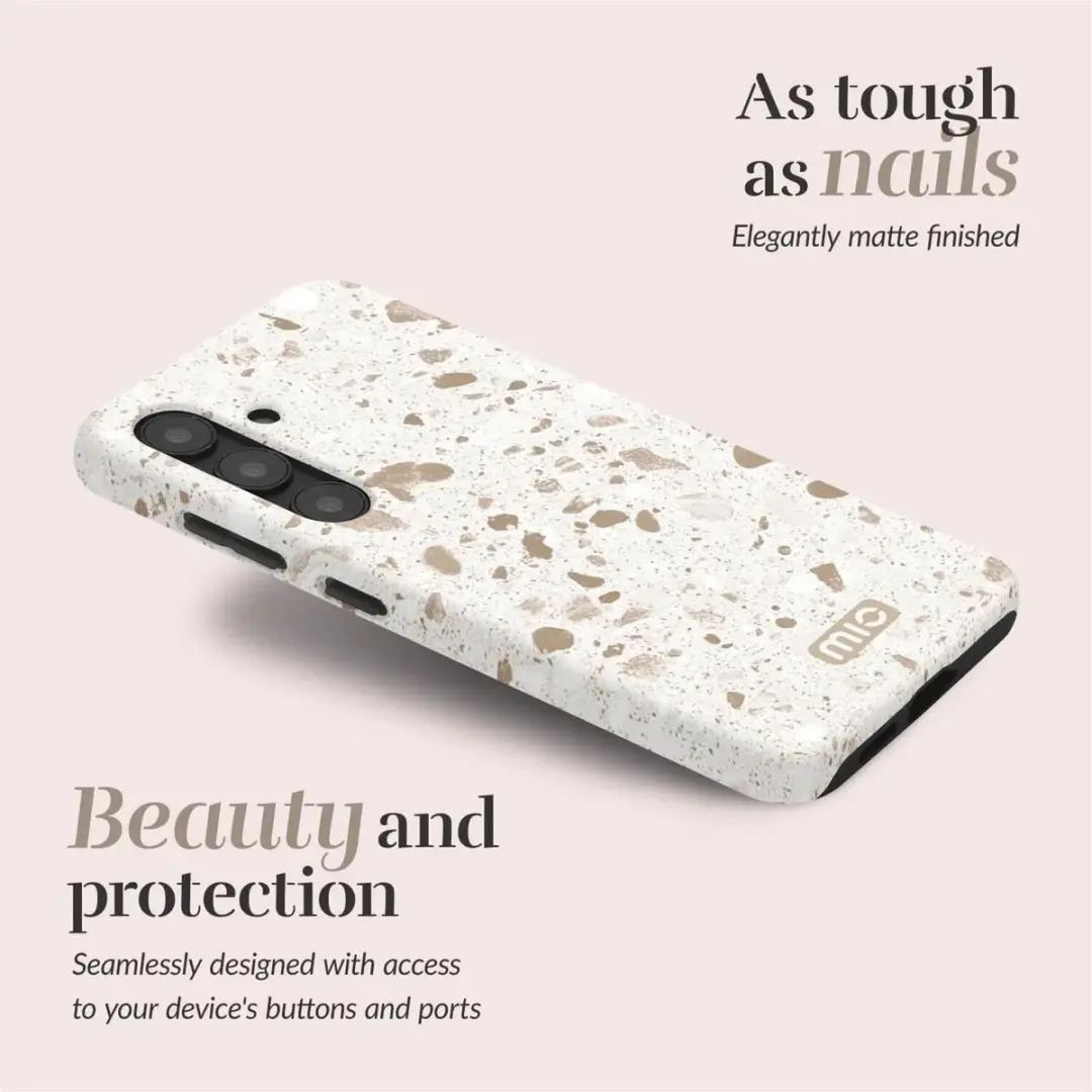 Mio by Mobilize Hoesje MIOSTS25E5G - Samsung Galaxy S25 Edge - MagSafe - Soft Terrazzo