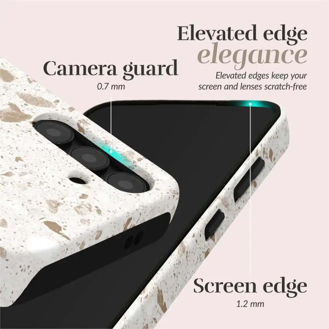 Mio by Mobilize Hoesje MIOSTS25E5G - Samsung Galaxy S25 Edge - MagSafe - Soft Terrazzo