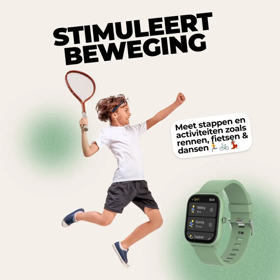 Denver SWK120GN Smartwatch Kinderen - Groen - 46mm