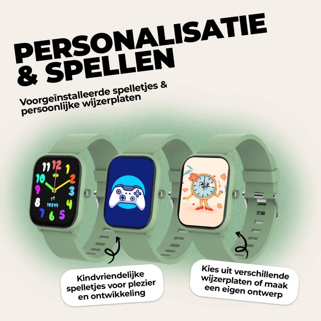 Denver SWK120GN Smartwatch Kinderen - Groen - 46mm