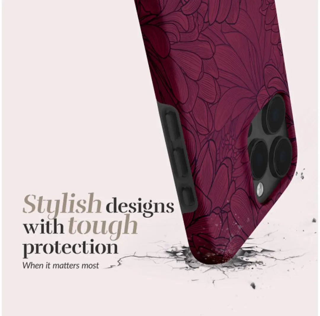 Mio Hoesje iPhone 16 Pro MIOBBIPH16PRO - Rood