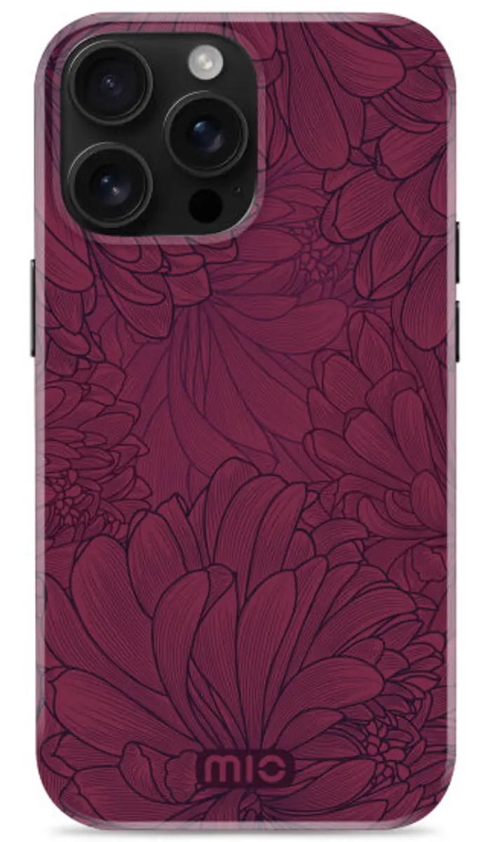 Mio Hoesje iPhone 16 Pro MIOBBIPH16PRO - Rood - afbeelding 6 van 6