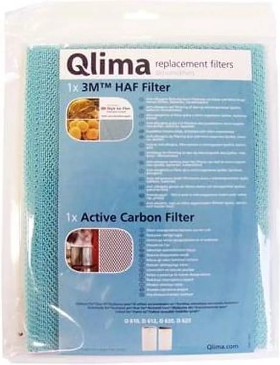 Qlima D6-serie Filterset