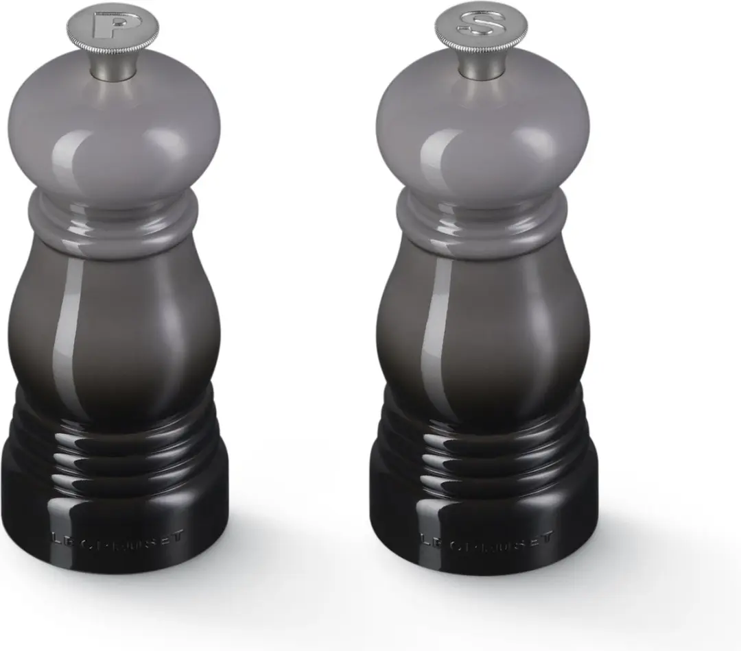 Le Creuset Mini Peper- en Zoutset Flint 12cm