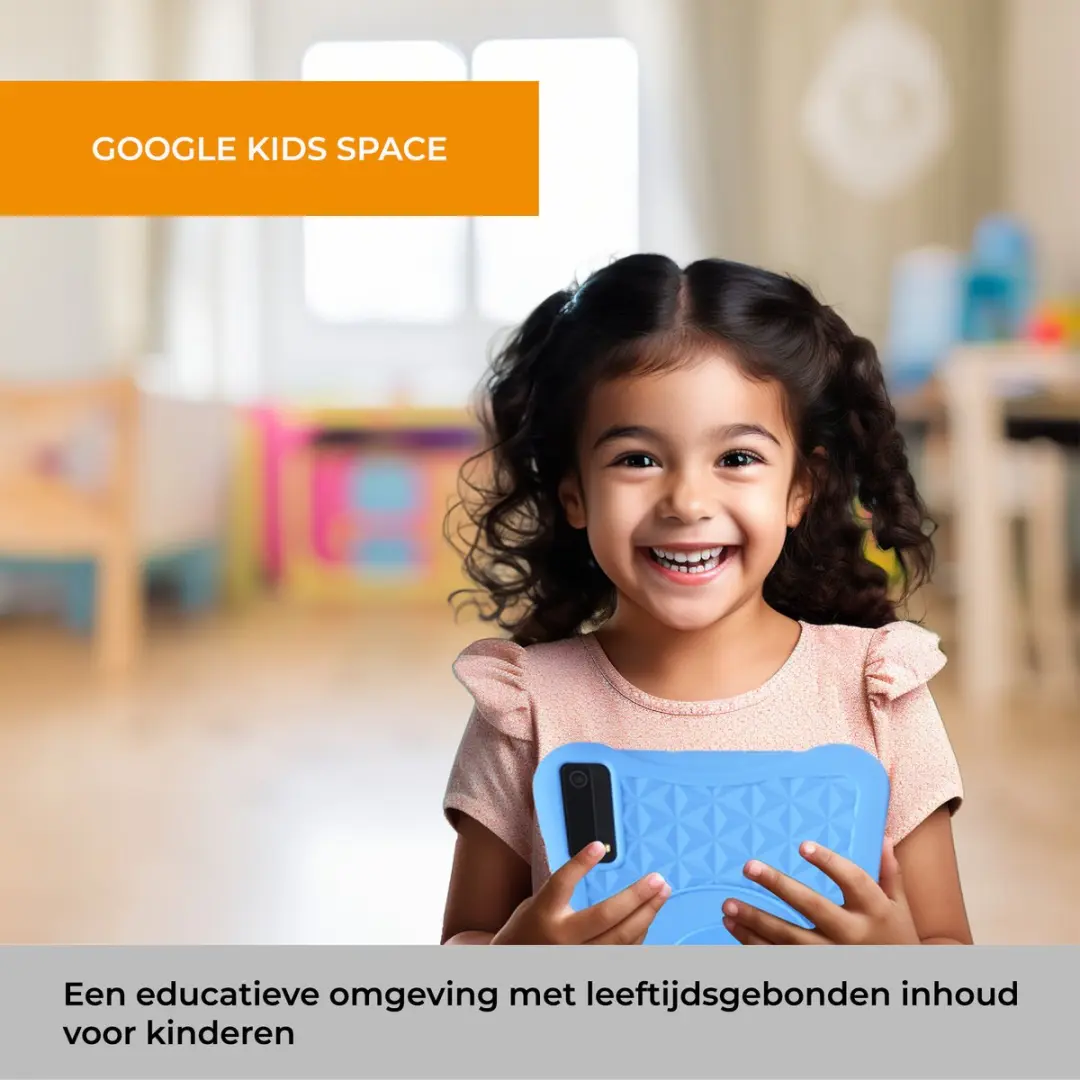 Denver TIO80105K Kindertablet 8 Inch - 4GB/64GB - Android 13 - Incl. Hoes