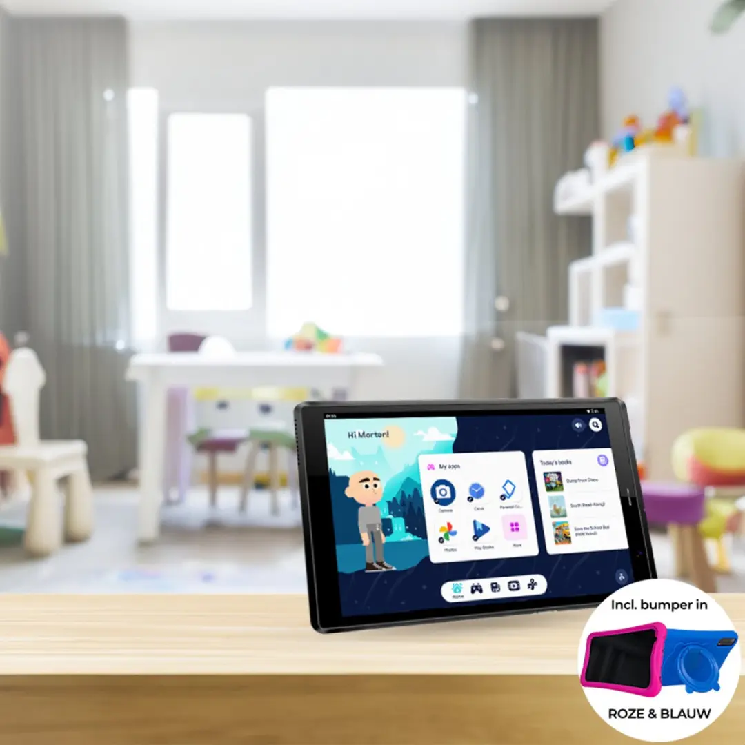 Denver TIO80105K Kindertablet 8 Inch - 4GB/64GB - Android 13 - Incl. Hoes - afbeelding 6 van 6