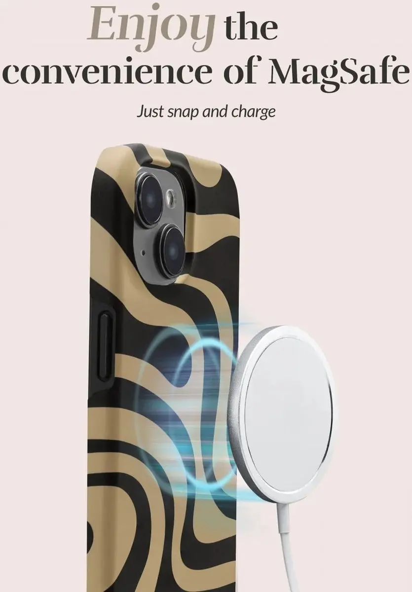 Mio by Mobilize Hoesje iPhone 16 Pro - Swirl - MIOBWIPH16PRO - afbeelding 6 van 6