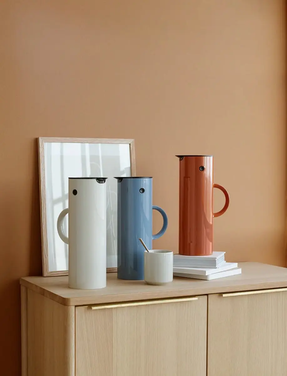 Stelton EM77 Thermoskan 1L - Zand