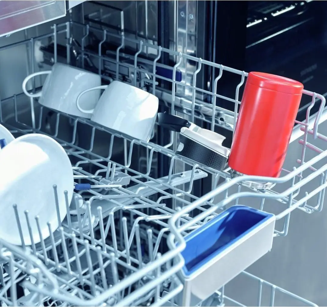 Leifheit Thermosbeker Flip 350ml - Rood - afbeelding 6 van 6