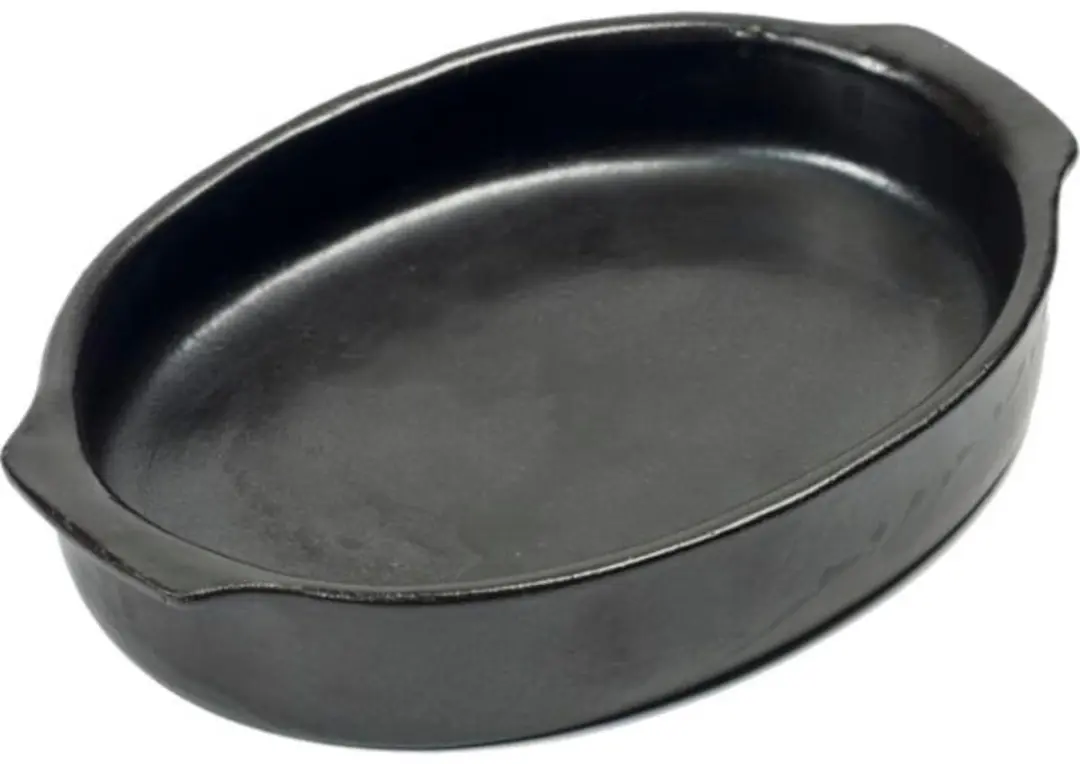 Serax Pascale Naessens Pure Ovale Ovenschaal S B1014105 - 0,68L - Zwart