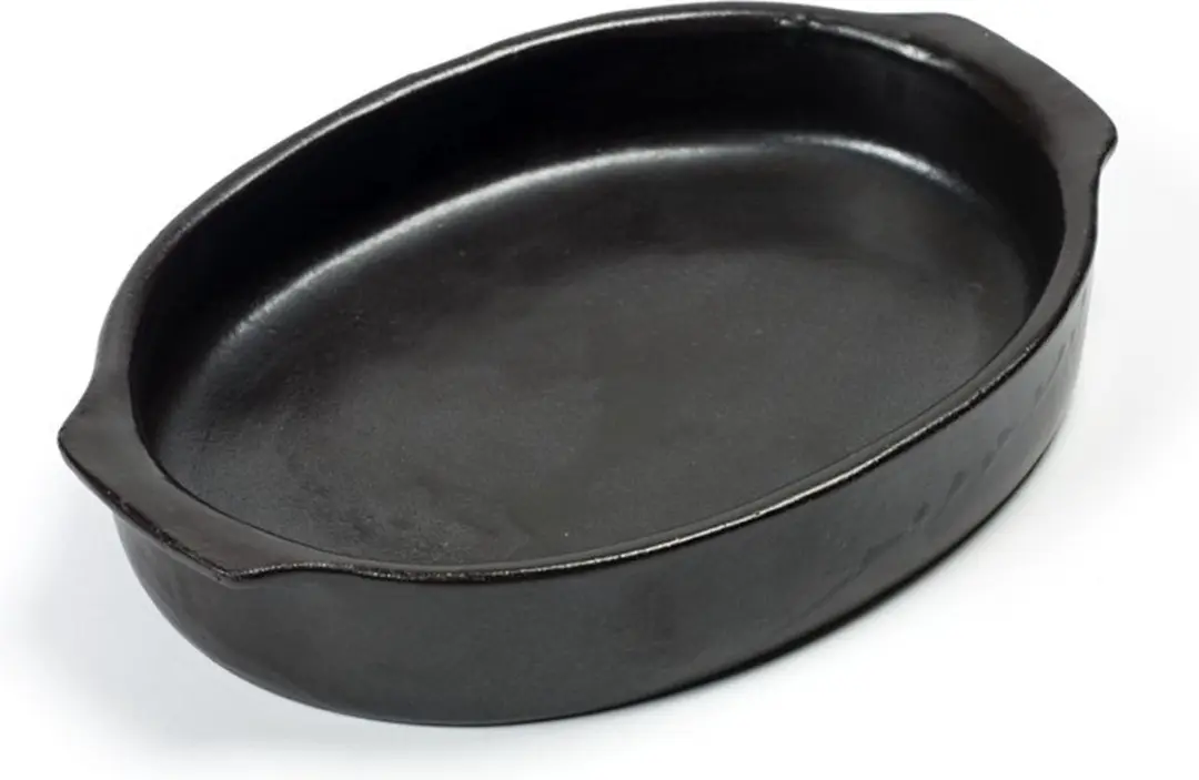 Serax Pascale Naessens Pure Ovale Ovenschaal S B1014105 - 0,68L - Zwart - afbeelding 6 van 6