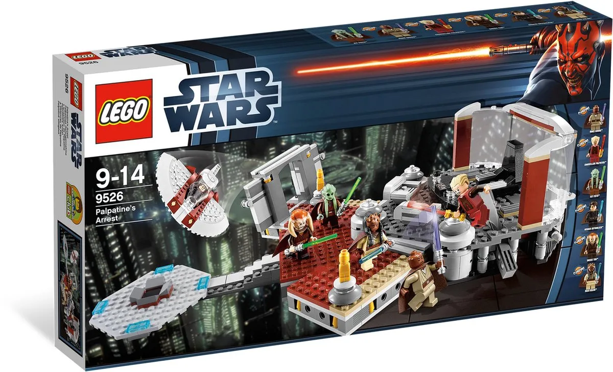 LEGO Star Wars Palpatine's Arrest 9526